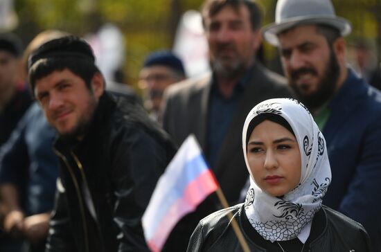 Russia Ingushetia Protests