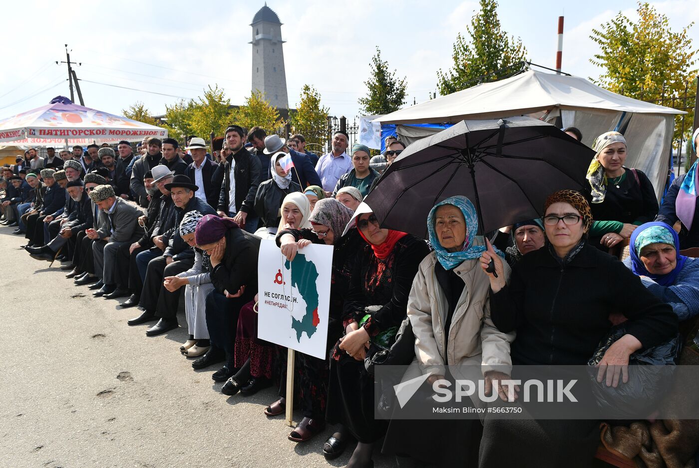 Russia Ingushetia Protests