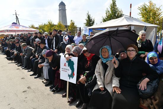 Russia Ingushetia Protests