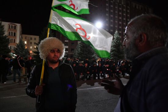 Russia Ingushetia Protests