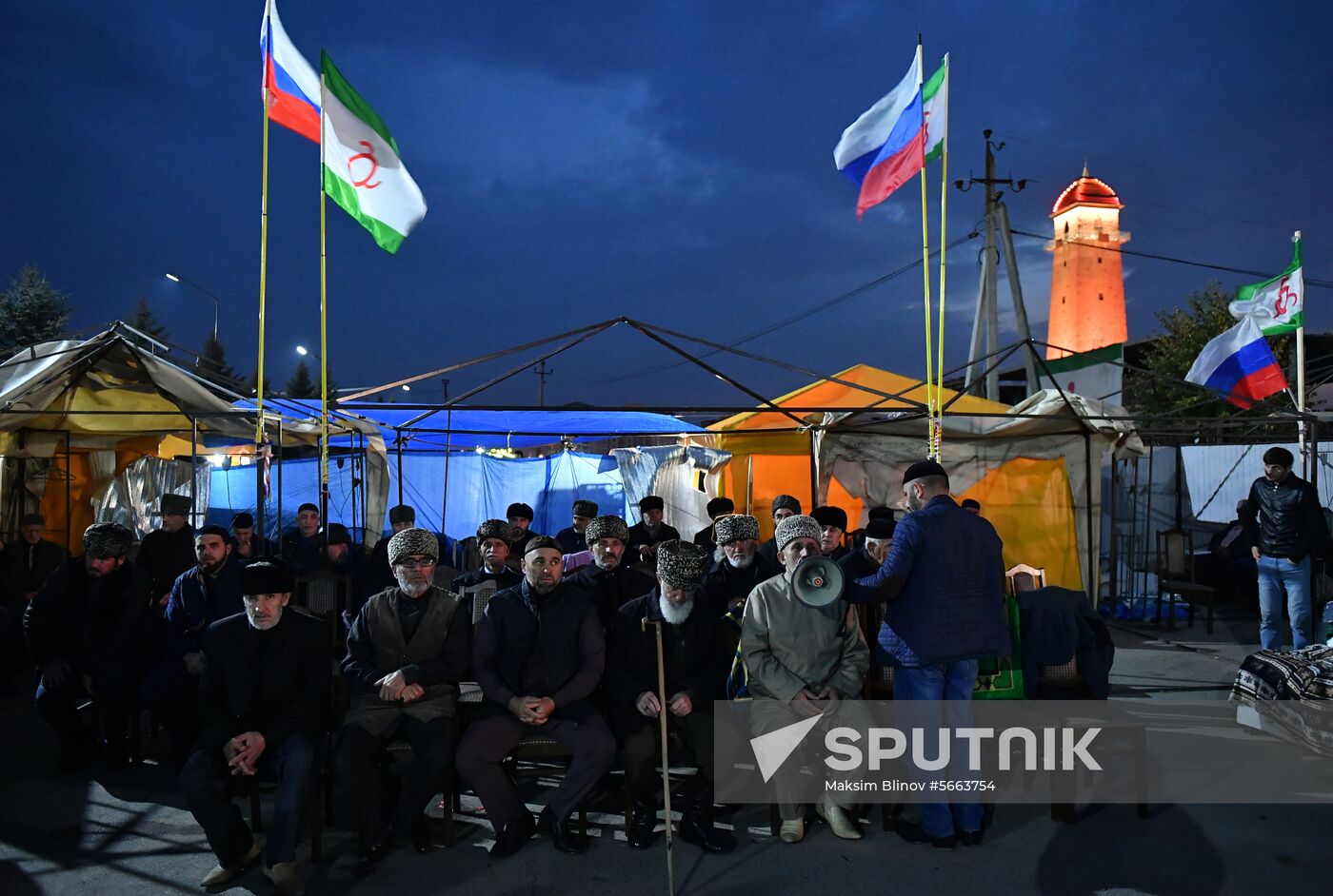 Russia Ingushetia Protests