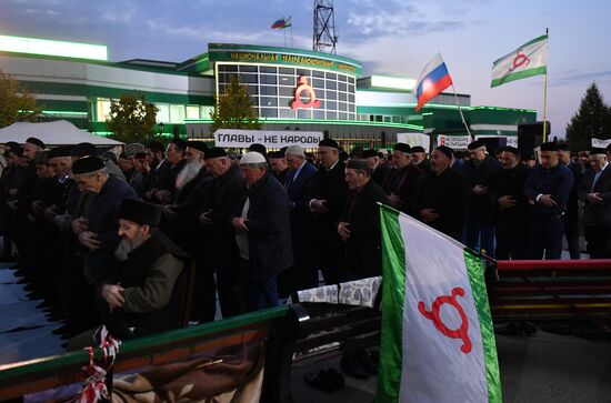 Russia Ingushetia Protests