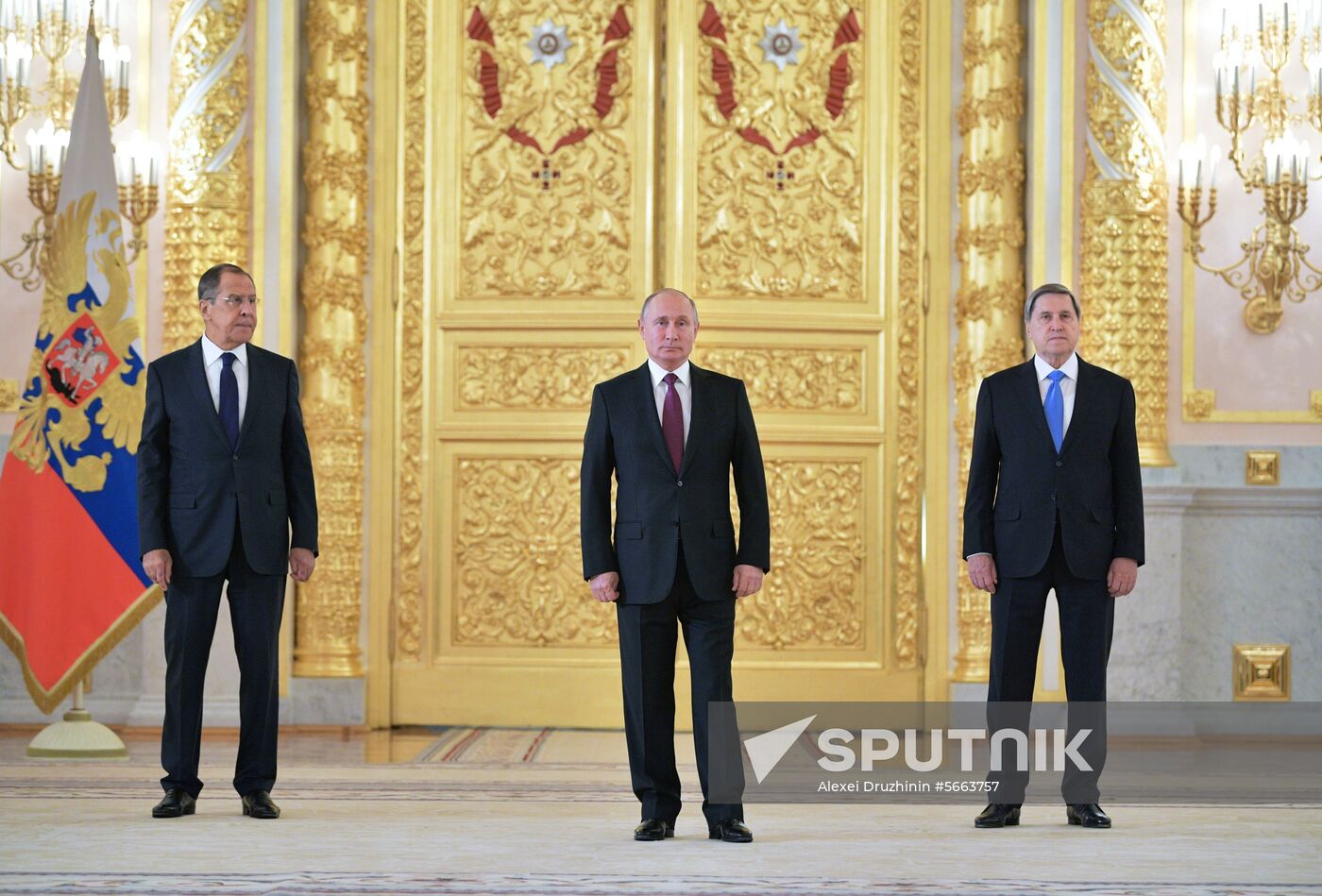 President Putin receives foreign ambassadors' credentials