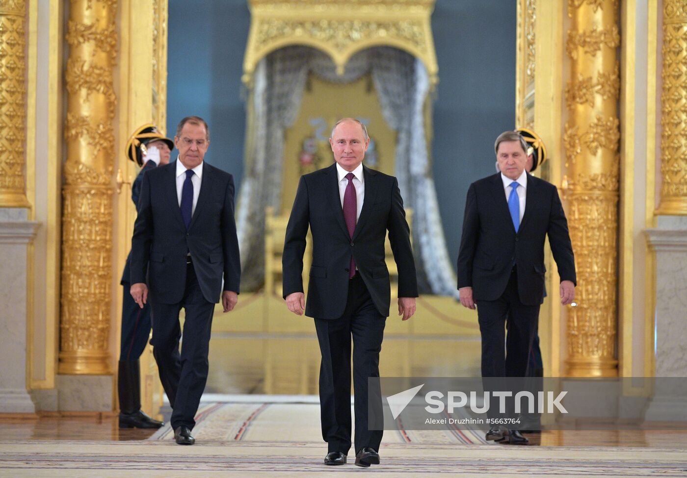 President Putin receives foreign ambassadors' credentials