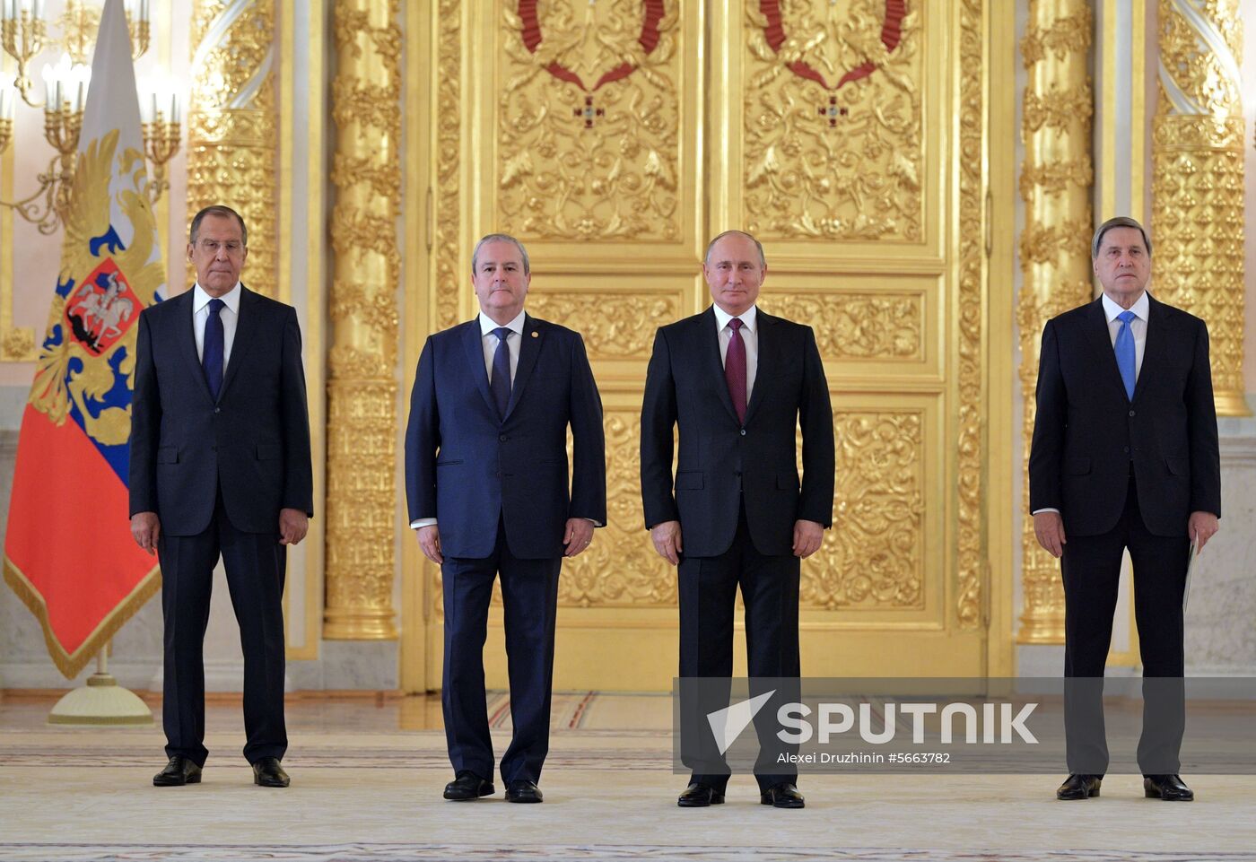 President Putin receives foreign ambassadors' credentials