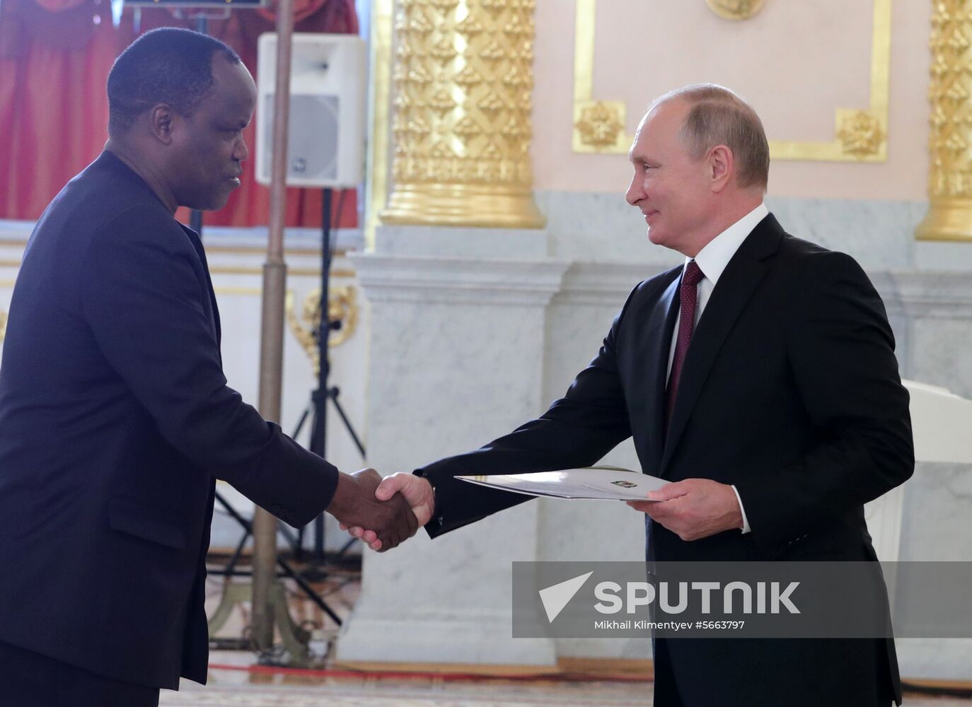President Putin receives foreign ambassadors' credentials
