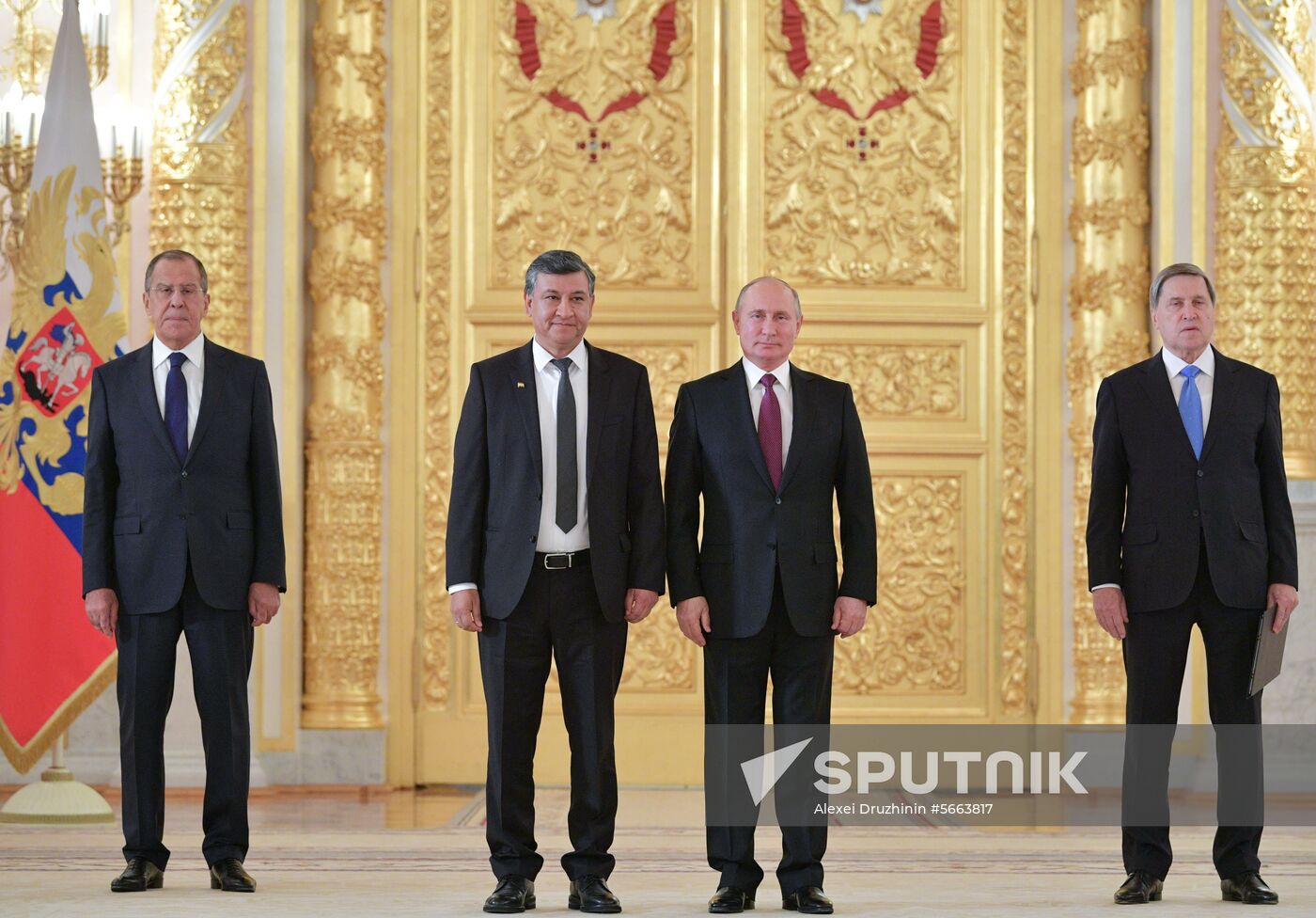President Putin receives foreign ambassadors' credentials