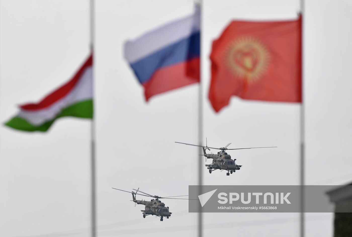 Kyrgyzstan CSTO Military Drills