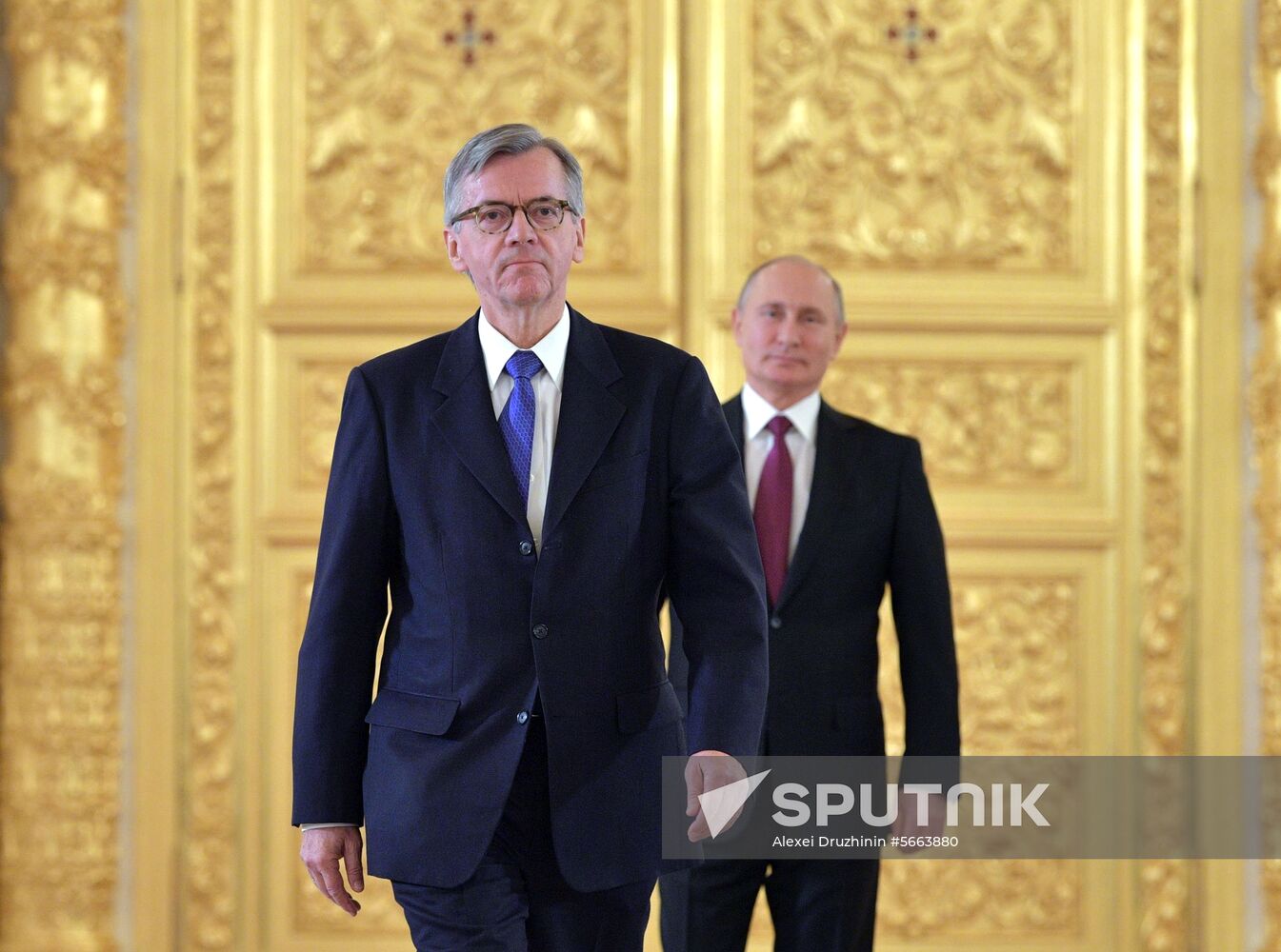President Putin receives foreign ambassadors' credentials