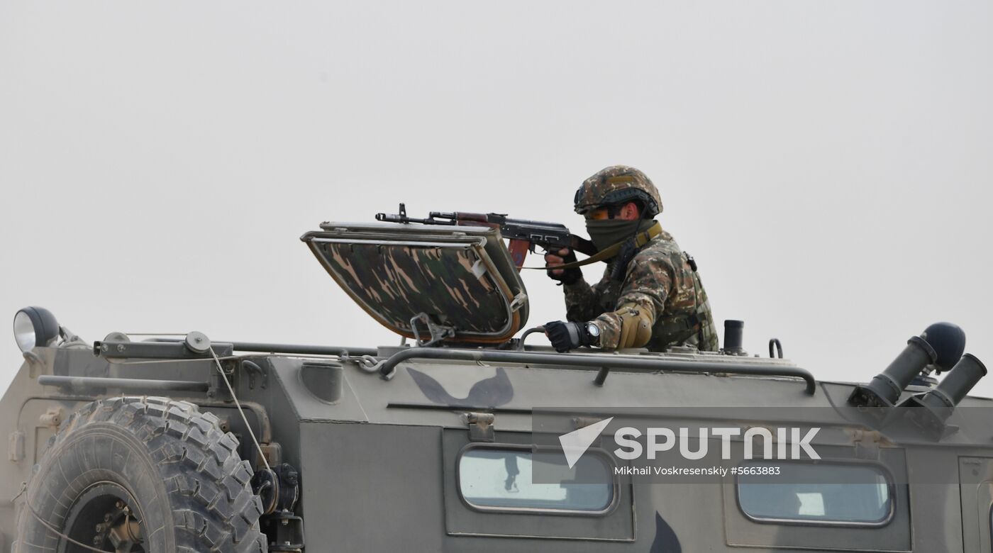 Kyrgyzstan CSTO Military Drills