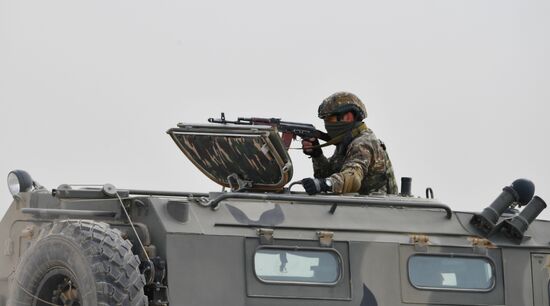 Kyrgyzstan CSTO Military Drills