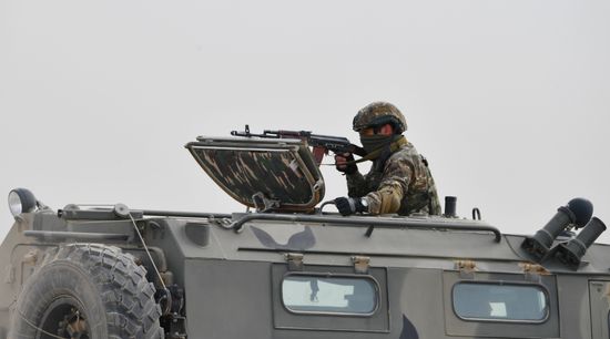 Kyrgyzstan CSTO Military Drills
