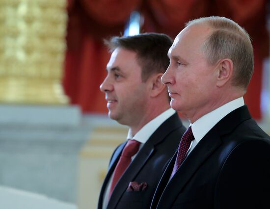 President Putin receives foreign ambassadors' credentials