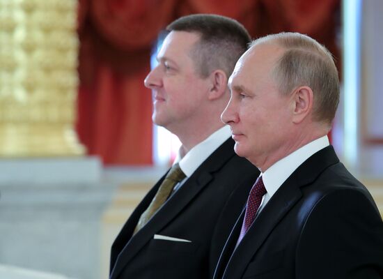 President Putin receives foreign ambassadors' credentials