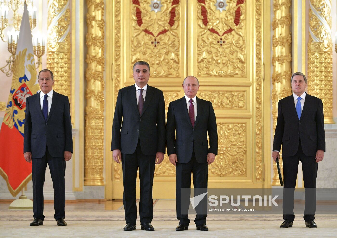 President Putin receives foreign ambassadors' credentials