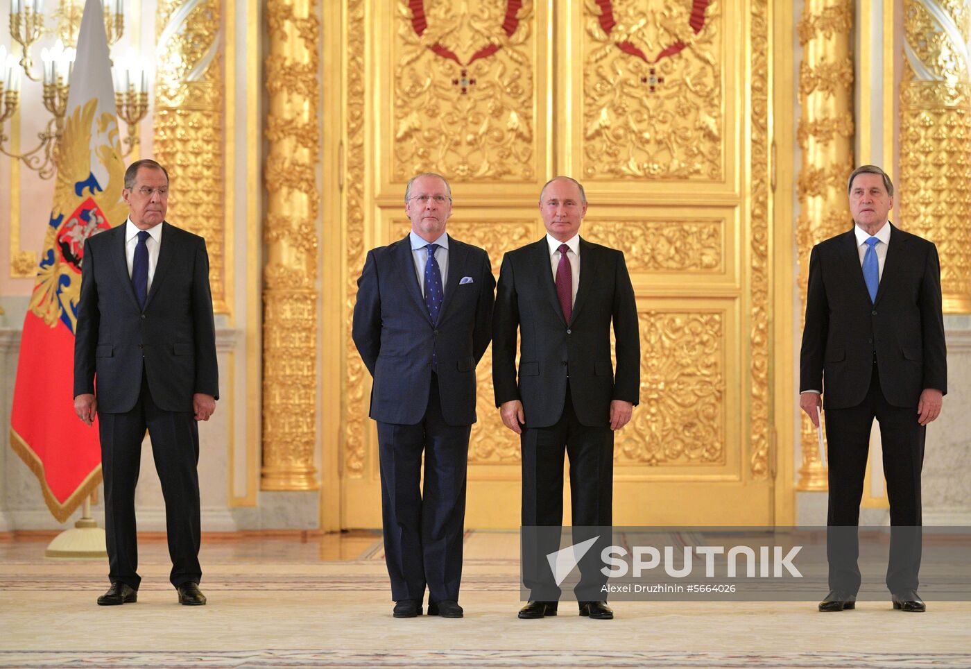 President Putin receives foreign ambassadors' credentials