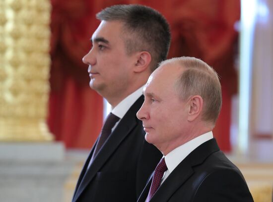President Putin receives foreign ambassadors' credentials