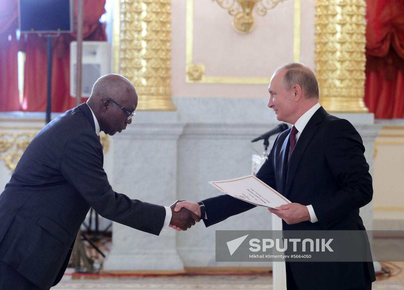 President Putin receives foreign ambassadors' credentials