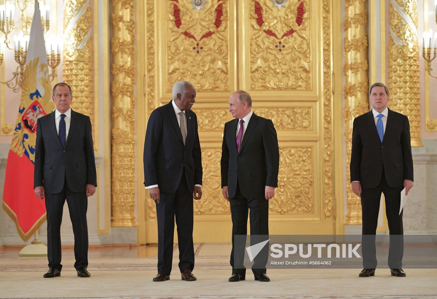 President Putin receives foreign ambassadors' credentials