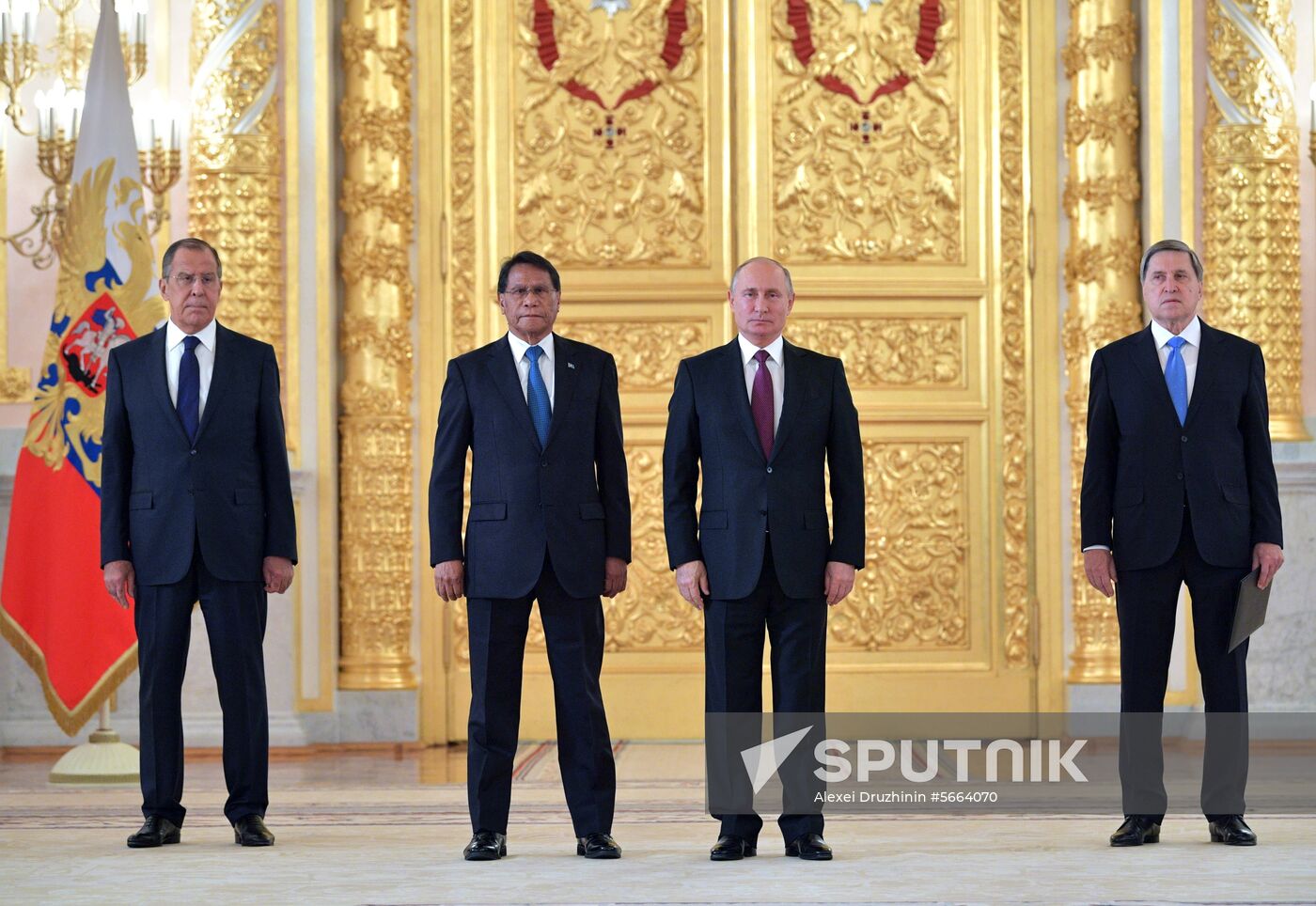 President Putin receives foreign ambassadors' credentials