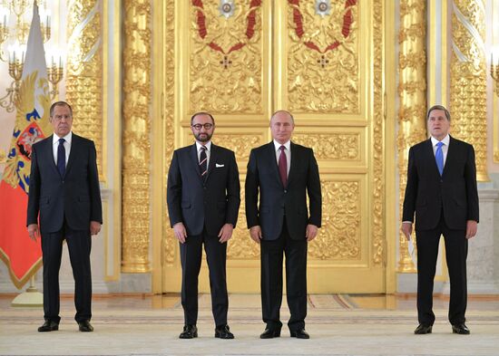 President Putin receives foreign ambassadors' credentials