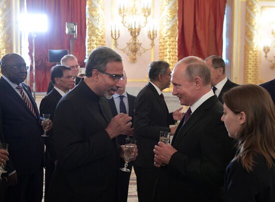 President Putin receives foreign ambassadors' credentials