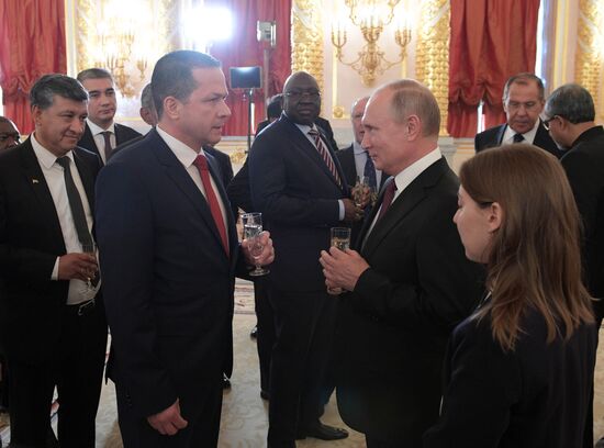 President Putin receives foreign ambassadors' credentials