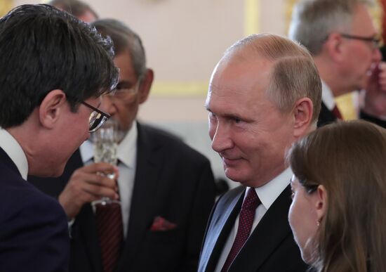President Putin receives foreign ambassadors' credentials