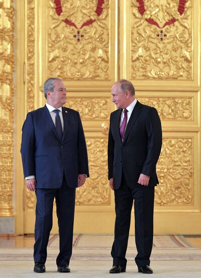 President Putin receives foreign ambassadors' credentials