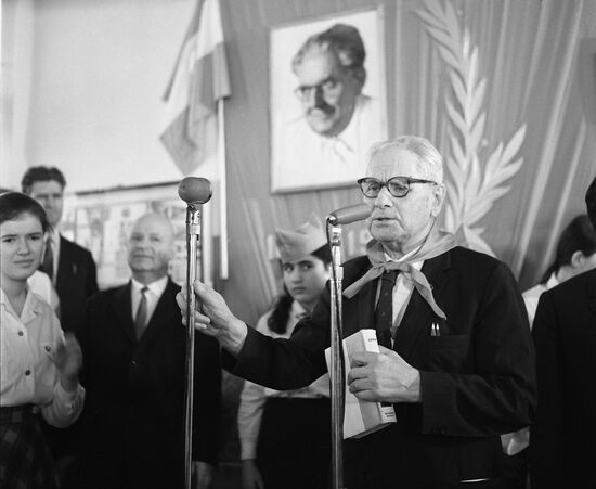 Argentine Communist Party delegation in Moscow