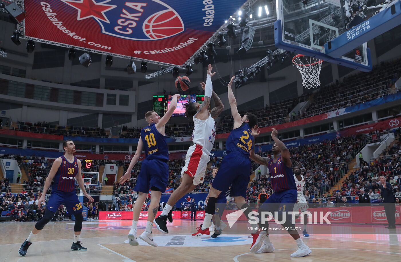 Russia Basketball Euroleague CSKA - Barcelona