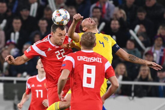 Russia Soccer Nations League Russia - Sweden
