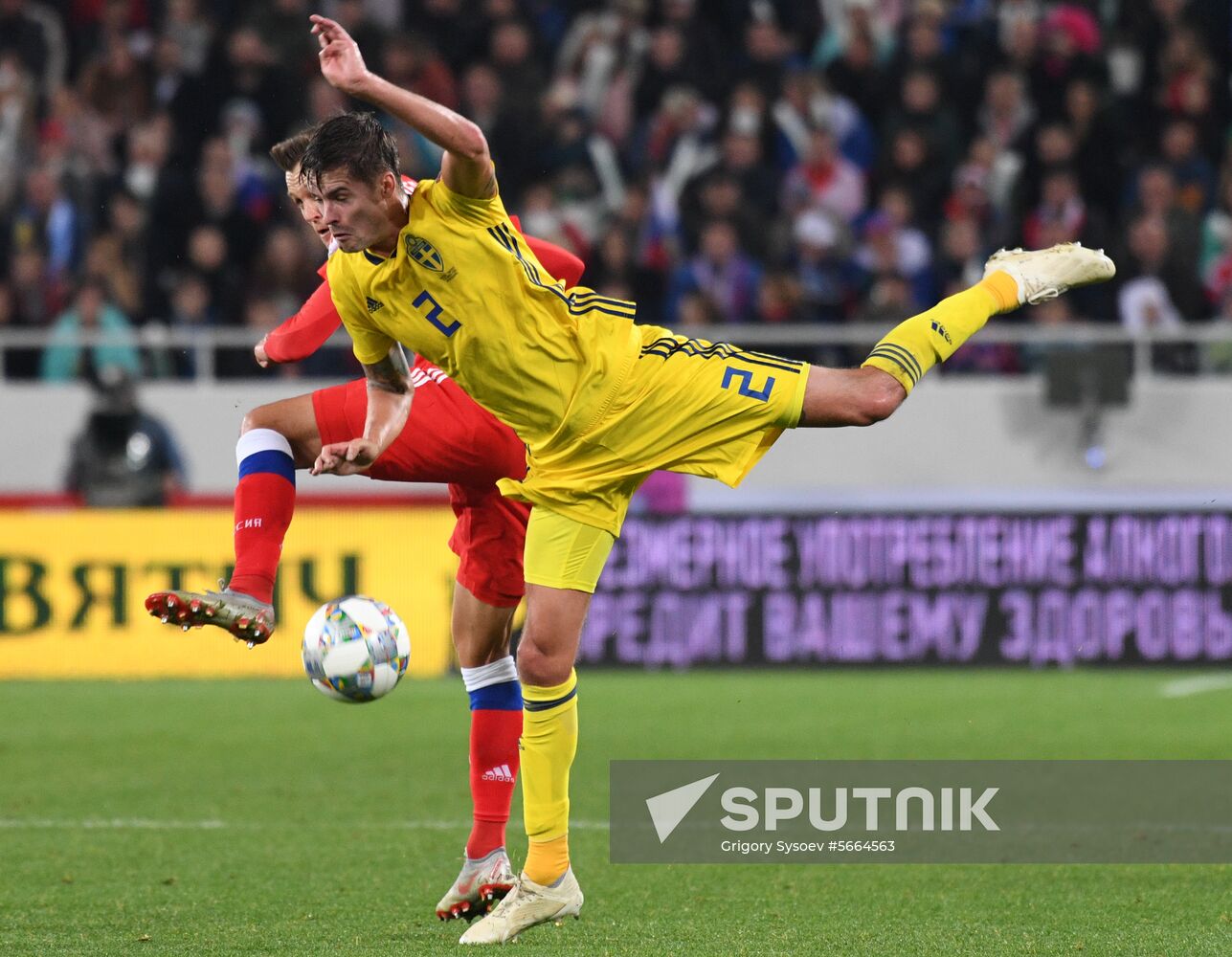 Russia Soccer Nations League Russia - Sweden