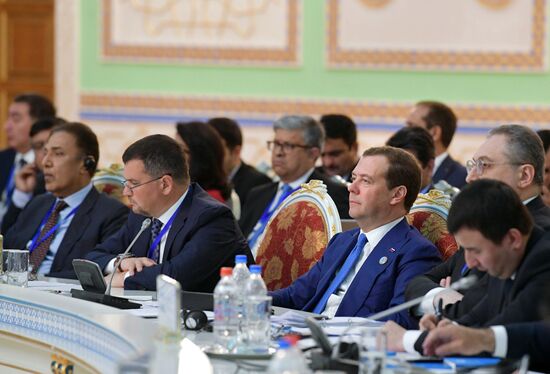 Prime Minister Dmitry Medvedev participates in SCO Council of Heads of Government Meeting