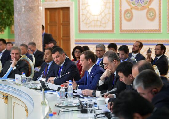 Prime Minister Dmitry Medvedev participates in SCO Council of Heads of Government Meeting