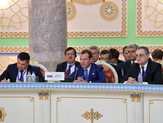 Prime Minister Dmitry Medvedev participates in SCO Council of Heads of Government Meeting