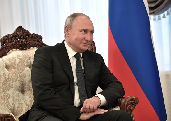 President Vladimir Putin visits Belarus