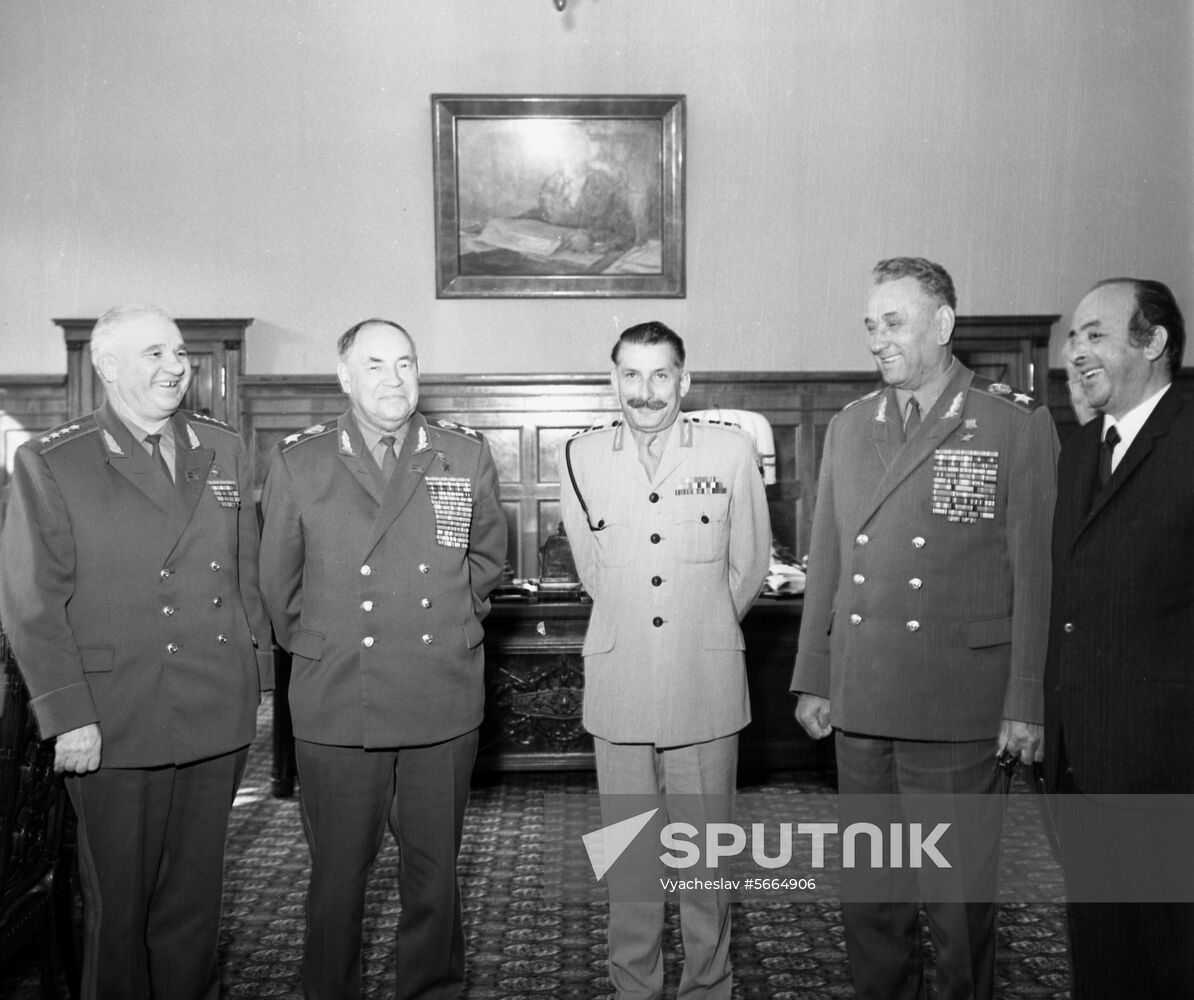 Chief of Indian Army Staff, General Sam Manekshaw's visit to USSR