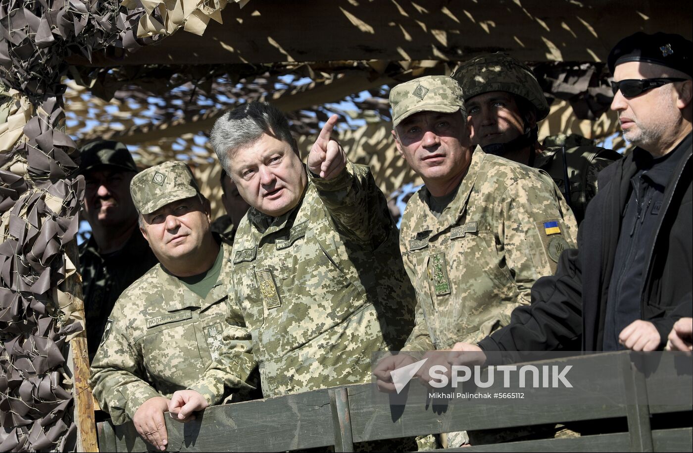 Ukraine Azov Sea Military Drills