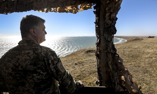 Ukraine Azov Sea Military Drills