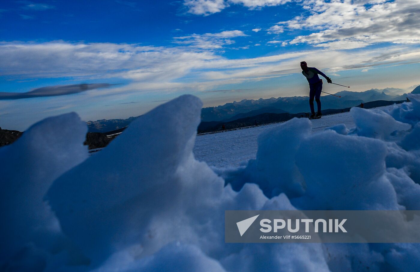 Austria Biathlon Russia Training