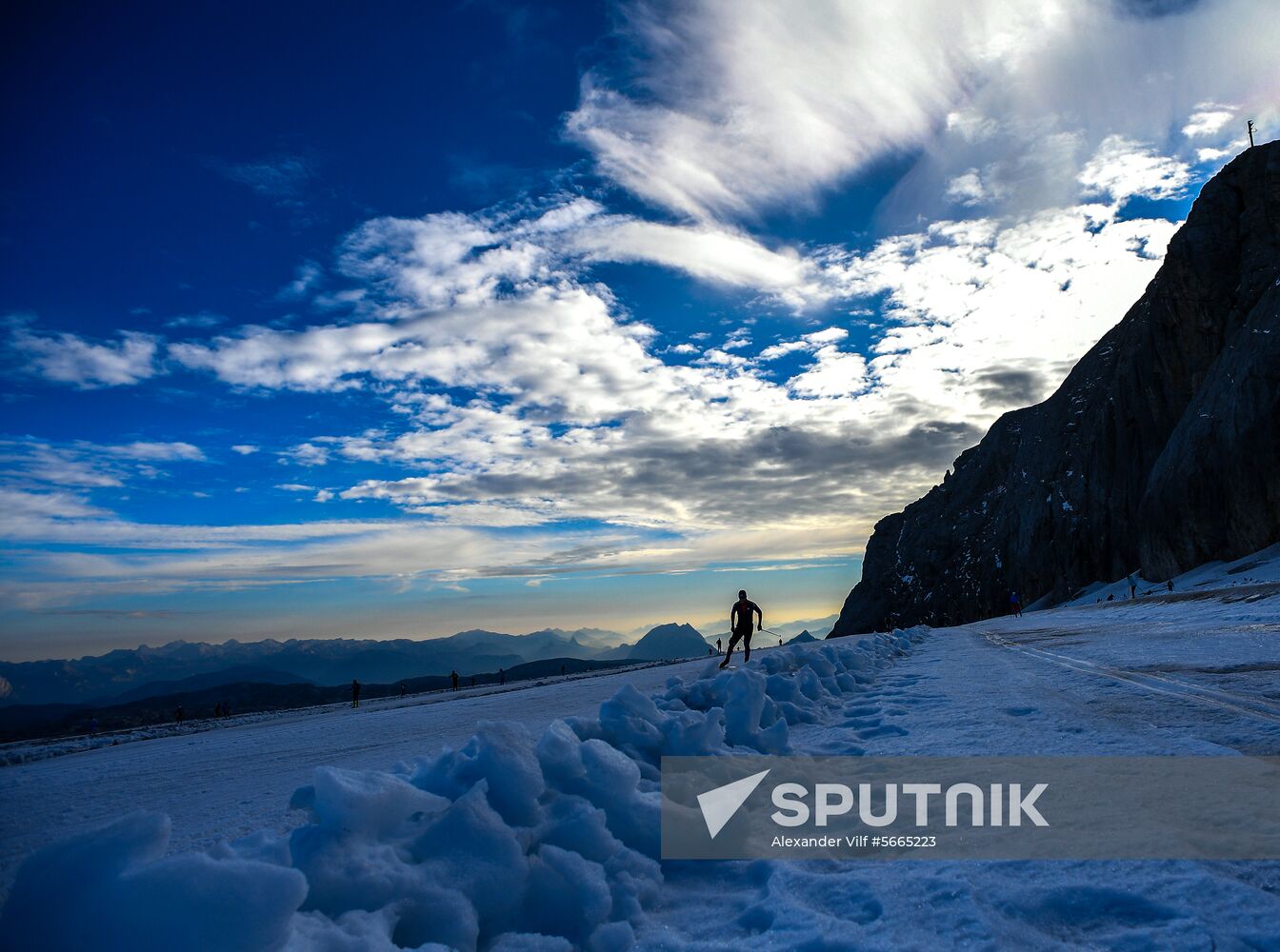 Austria Biathlon Russia Training