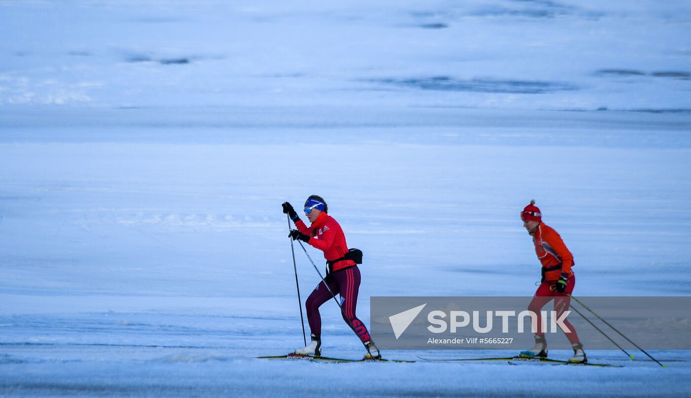 Austria Biathlon Russia Training