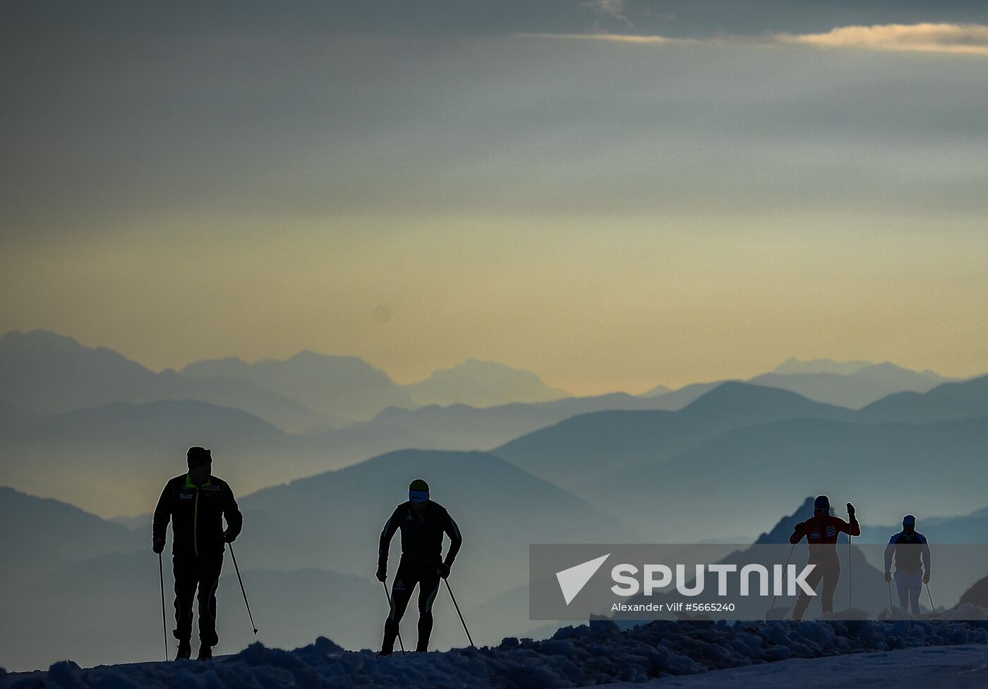 Austria Biathlon Russia Training