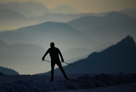 Austria Biathlon Russia Training