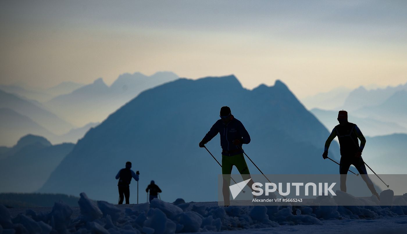 Austria Biathlon Russia Training