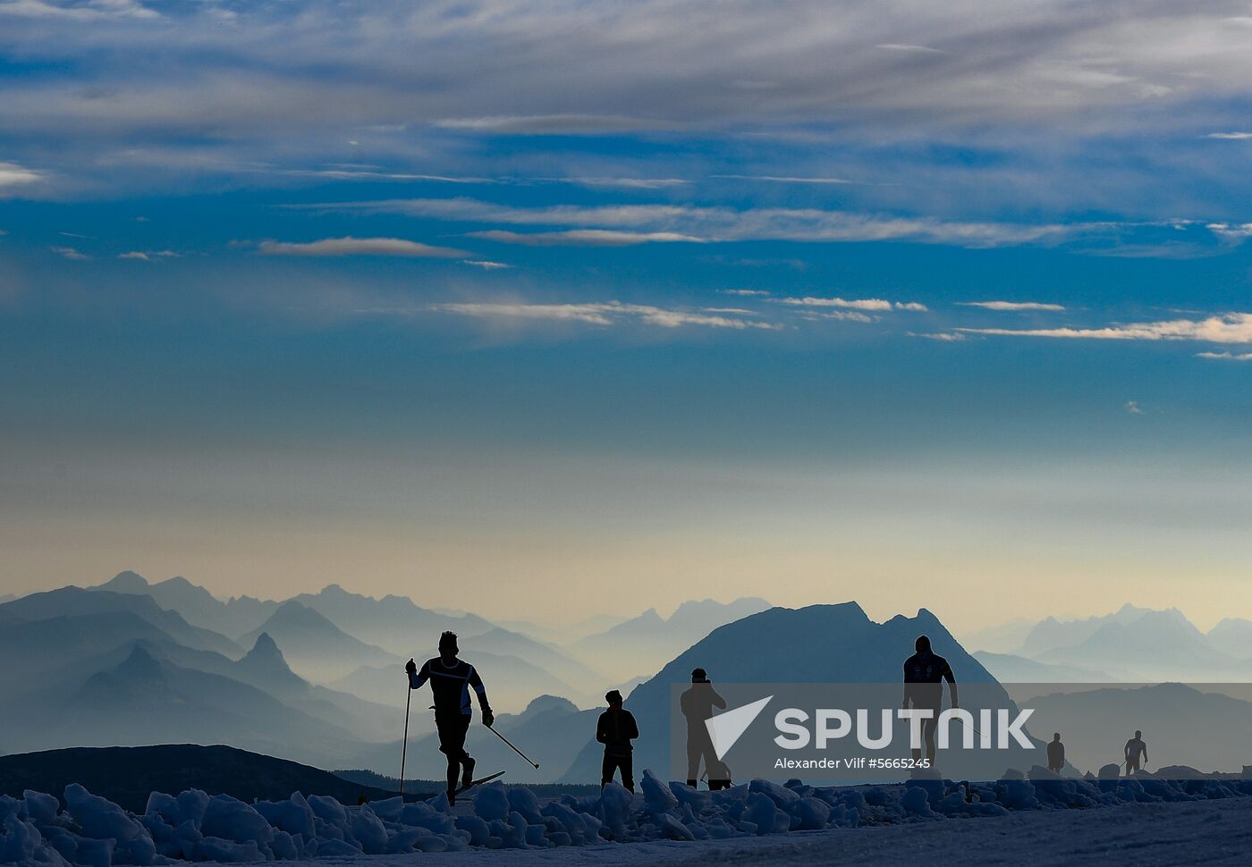 Austria Biathlon Russia Training