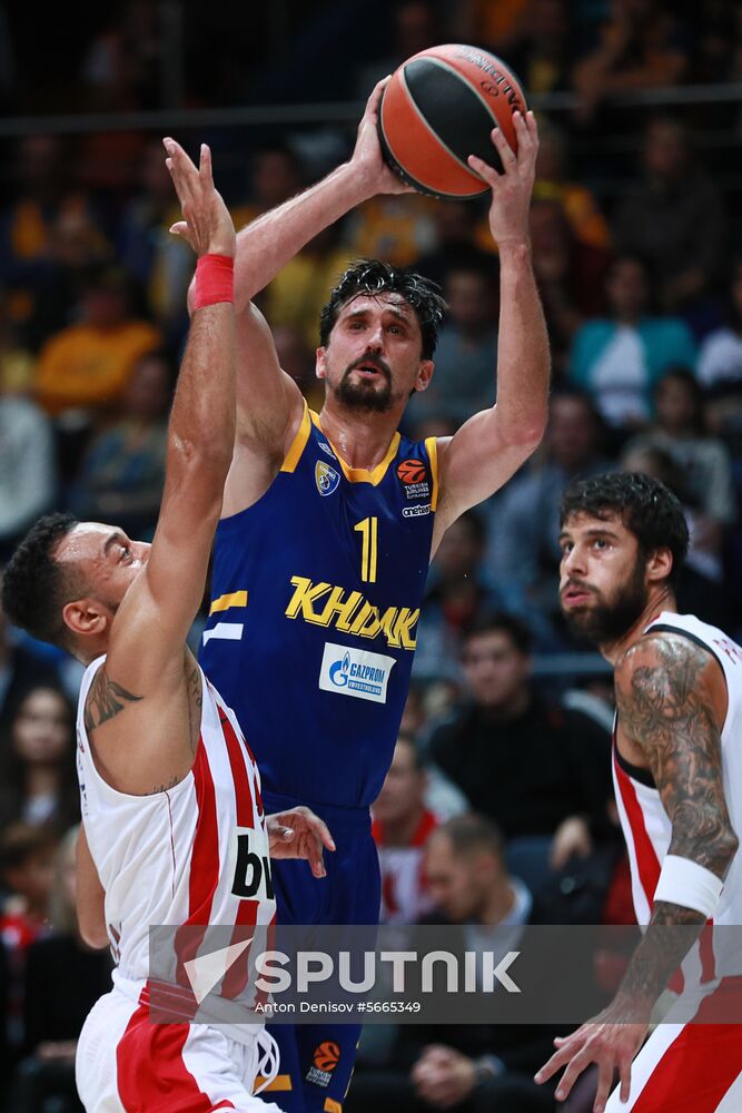 Russia Basketball Euroleague Khimki - Olympiacos