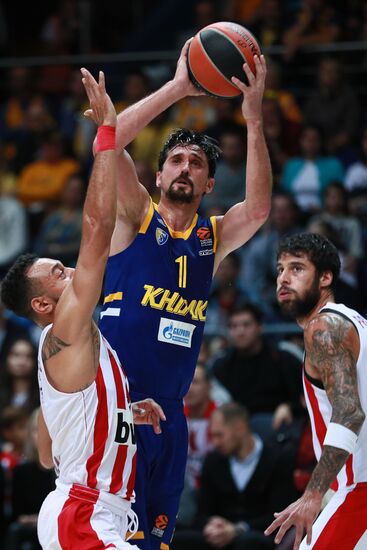 Russia Basketball Euroleague Khimki - Olympiacos