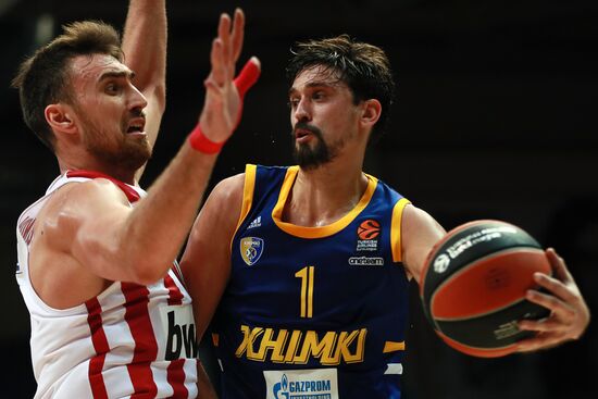 Russia Basketball Euroleague Khimki - Olympiacos